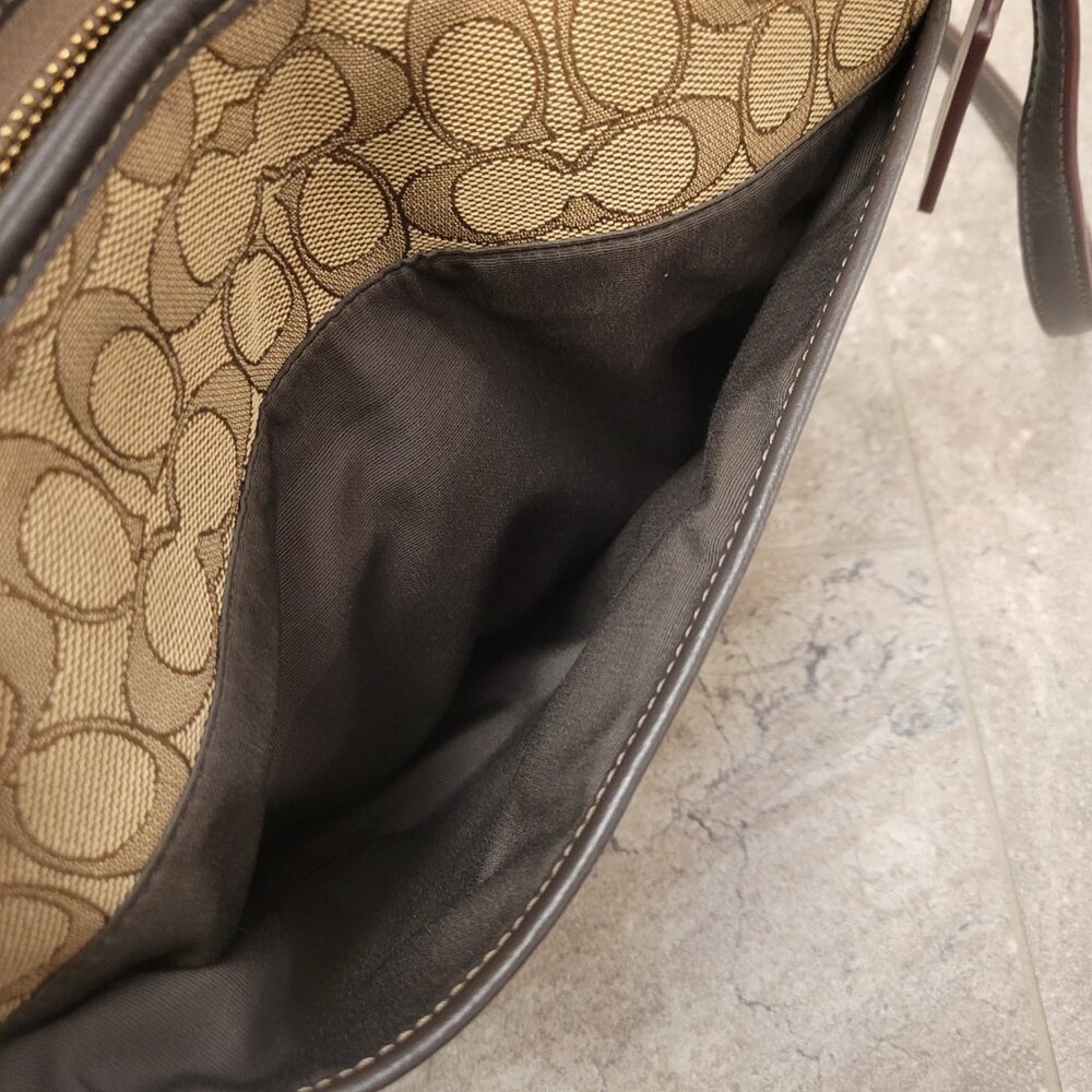 Coach Rowan File Bag In Signature Canvas Handbag … - image 7